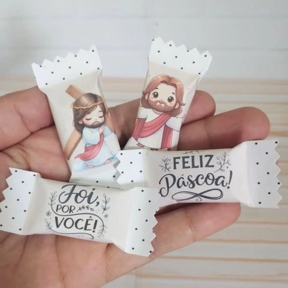 Adesivo para Balinhas Pascoa