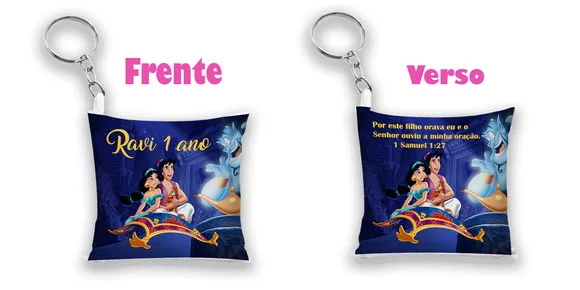 Almochaveiro Chaveiro Personalizado Aladim