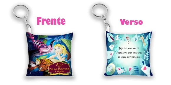 Almochaveiro Personalizado Alice no Pais das Maravilhas