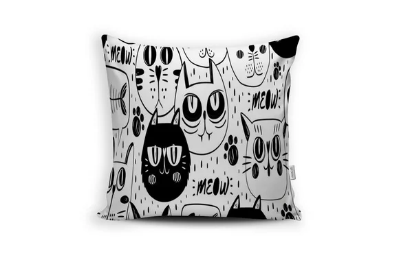Almofada Decorativa Meow