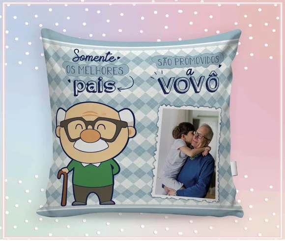 Almofada Decorativa Somente Os Melhores Pais