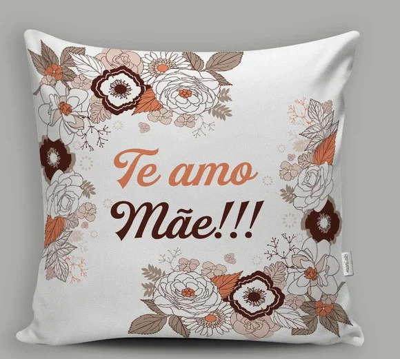 Almofada Decorativa Te Amo Mãe