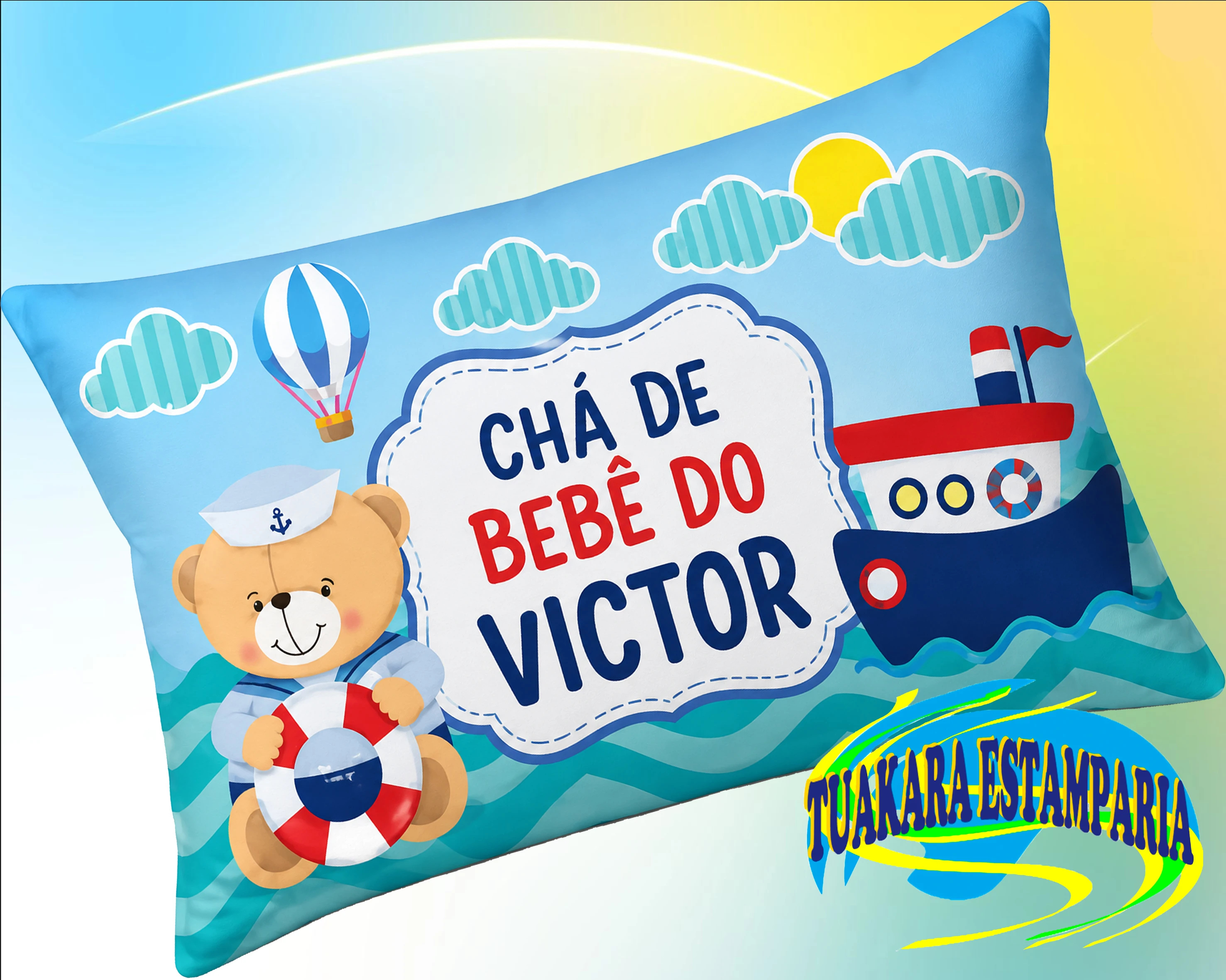 Almofada Personalizada 20 x 30 - Kit com 15 Unidades