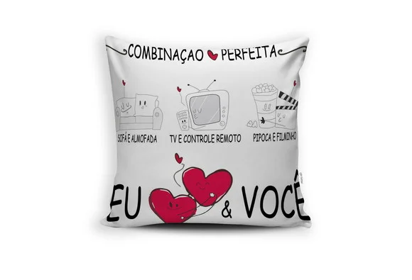 Almofada Personalizada Dia dos Namorados