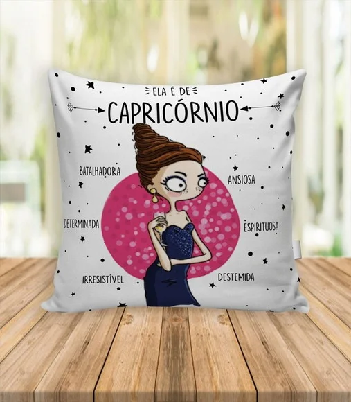 Almofada Signo de Capricórnio
