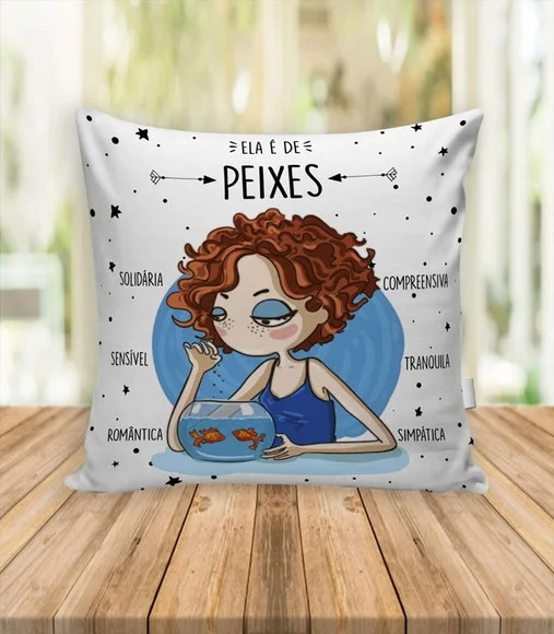 Almofada Signo de Peixes