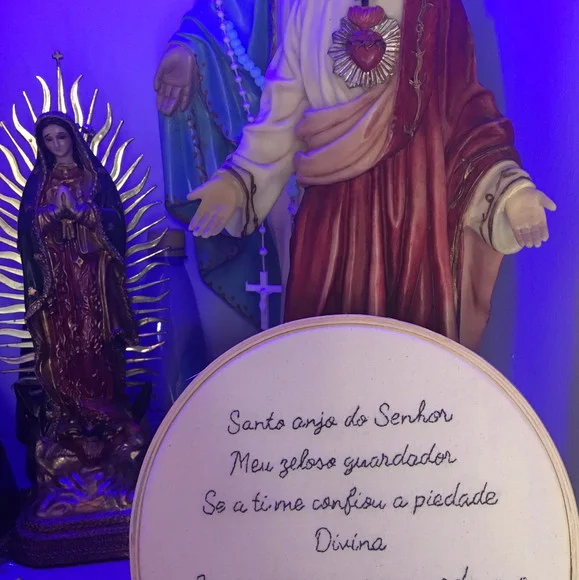 Anjo da Guarda - Bordado Livre (1 unid)
