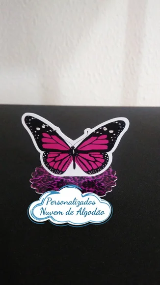 Aplique 3D - Borboleta
