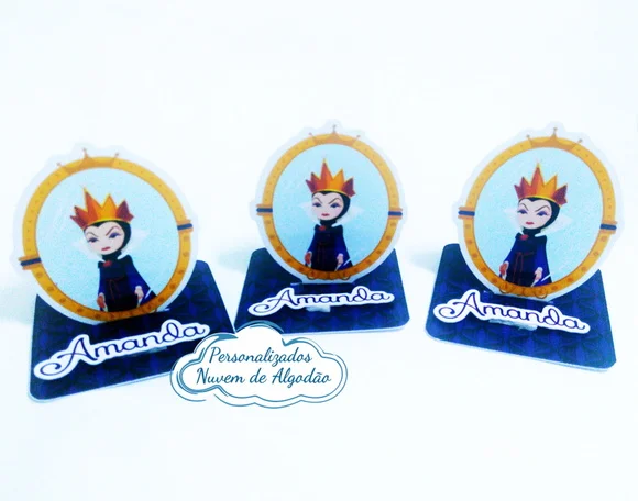 Aplique 3D - Branca de Neve