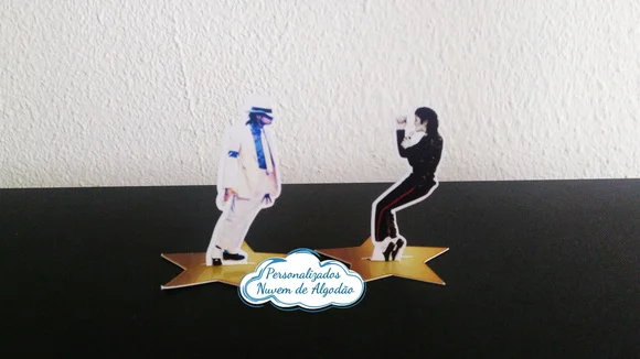 Aplique 3d - Michael Jackson