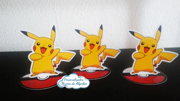 Aplique 3D - Pokemon