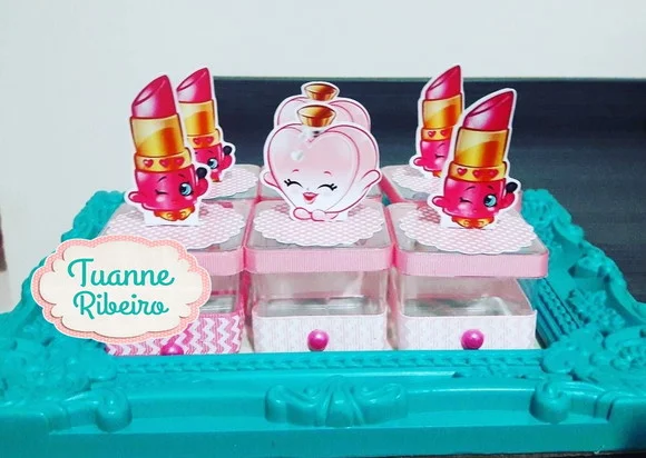 Aplique 3D - Shopkins