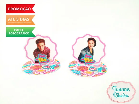 Aplique 3D - Sou Luna