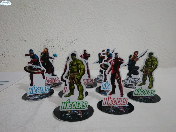 Aplique 3D - Vingadores