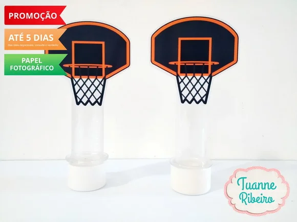 Aplique De Tubete - Basquete