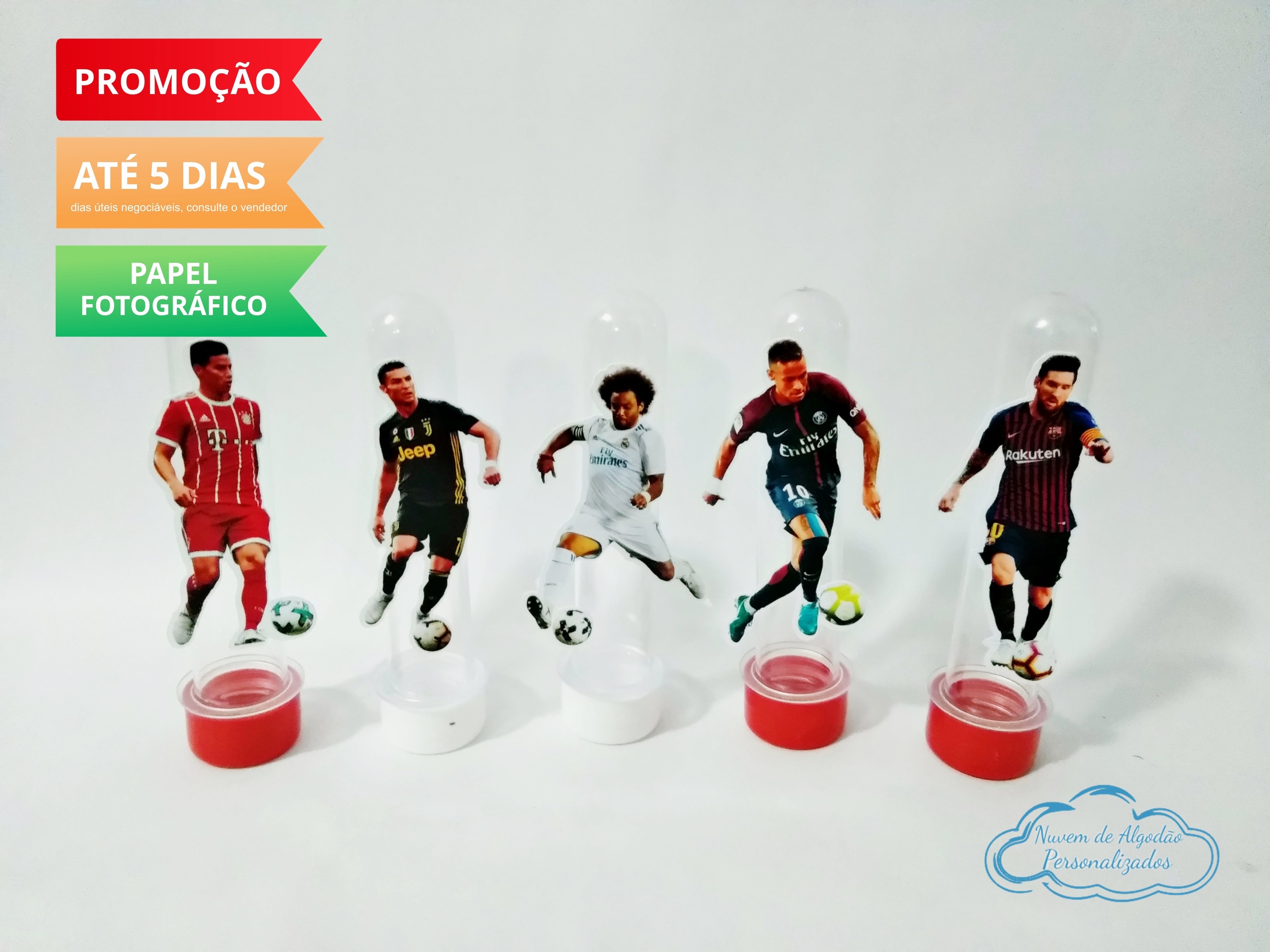 Aplique de tubete Champions League