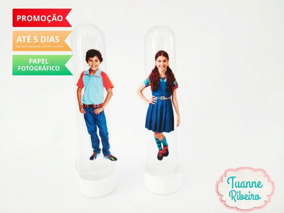 Aplique de Tubete - Chiquititas