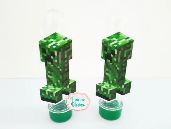 Aplique de Tubete - Minecraft