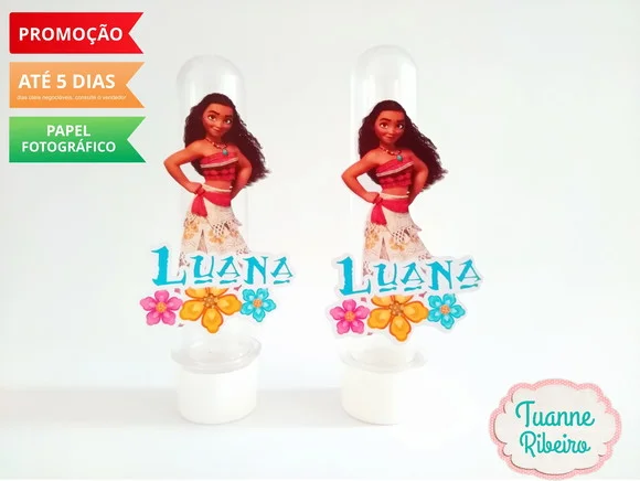 Aplique de Tubete - Moana