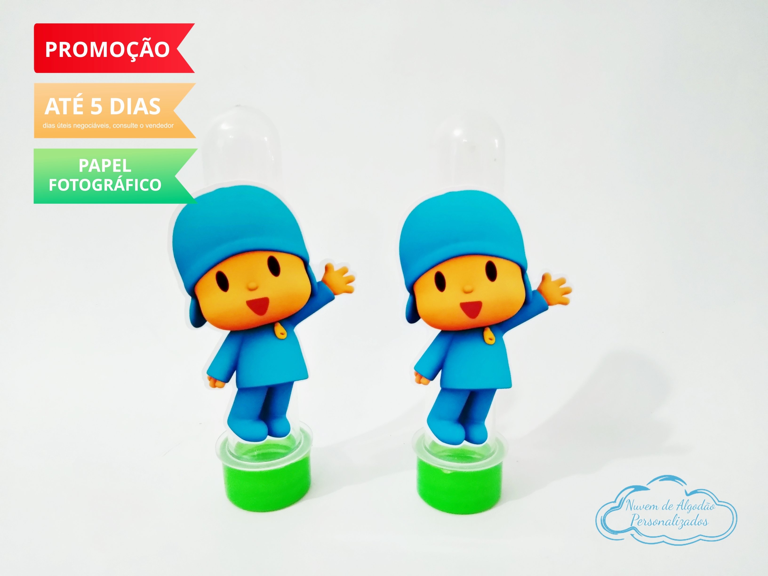 Aplique de tubete Pocoyo