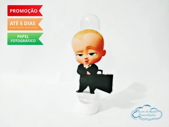 Aplique de tubete Poderoso Chefinho
