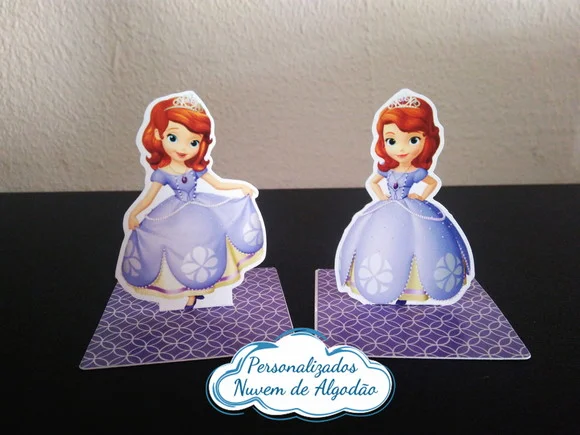 Apliques 3D - Princesa Sofia