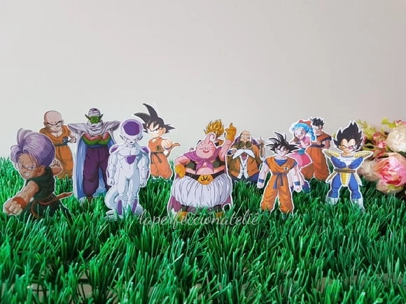 Apliques para Tubete Dragon Ball