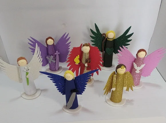 Arcanjos para Constelação Familiar Mesa ou Água