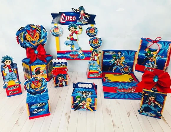 Arquivo Caixa Silhouette Beyblade Superluxo