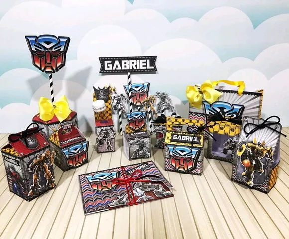 Arquivo Caixa Silhouette Transformers