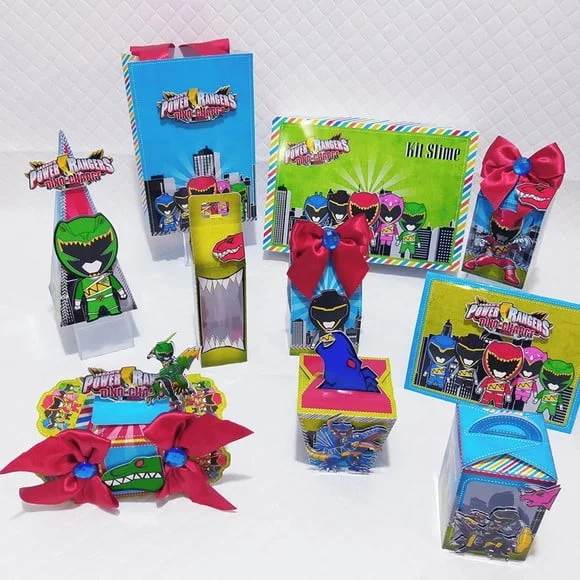 Arquivo Corte Digital Power Rangers Luxo
