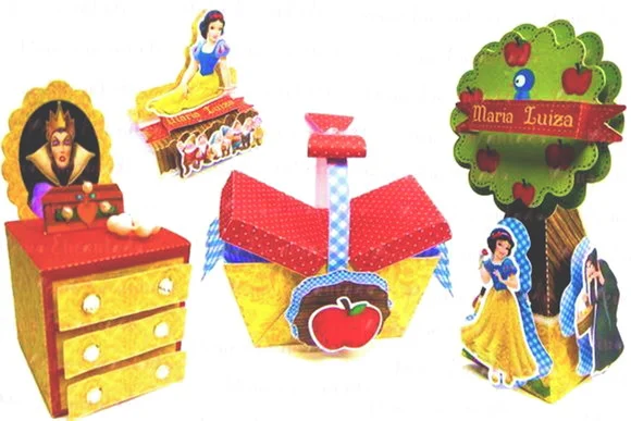 Arquivo de Corte Digital Branca de Neve Tradicional