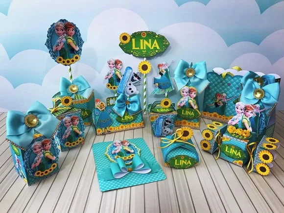 Arquivo de Corte Digital Frozen Fever Luxo