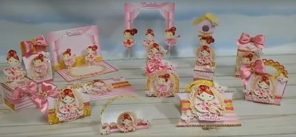 Arquivo de Corte Digital Silhoeutte Bailarina Luxo 2018