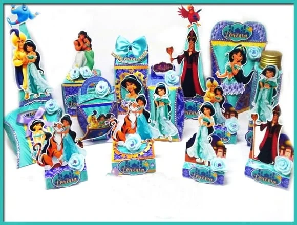 Arquivo de Corte Digital Silhouette Festa Jasmine 2018
