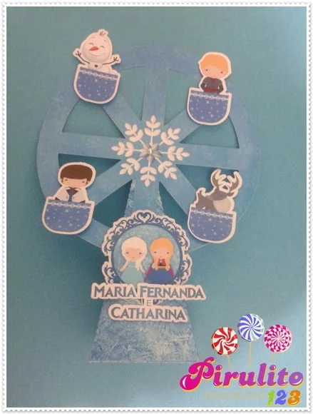 Arquivo de Corte Roda Gigante Frozen