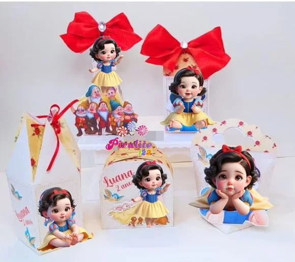 Arquivo Digital de Corte Branca de Neve Baby Studio