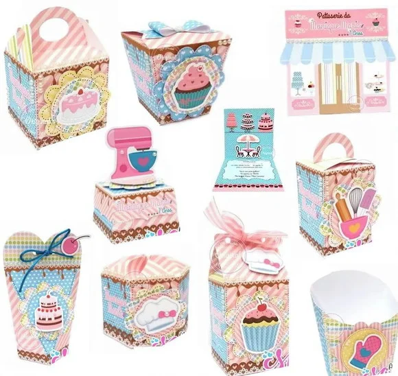 Arquivo Digital em pdf para Corte Á Mão Confeitaria Luxo