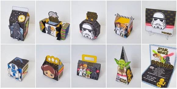 ARQUIVO DIGITAL FORMATO SVG SCANNCUT STAR WARS