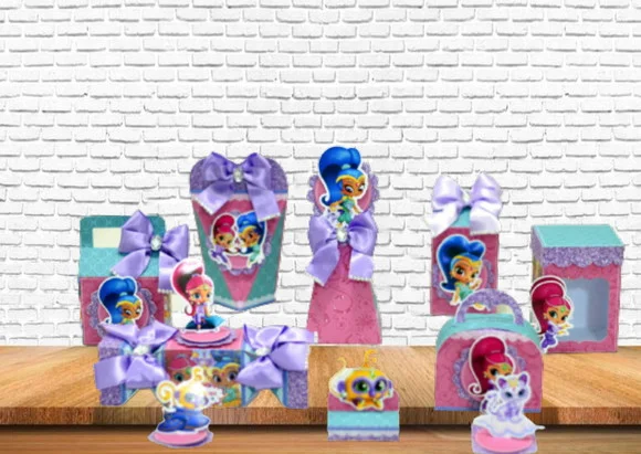 Arquivo Digital Silhouet Shimmer And Shine Luxo