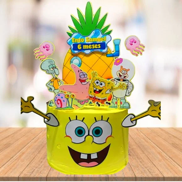 Arquivo Digital Silhouette Bob Esponja Luxo