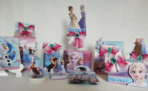 Arquivo Digital Silhouette Frozen Luxo