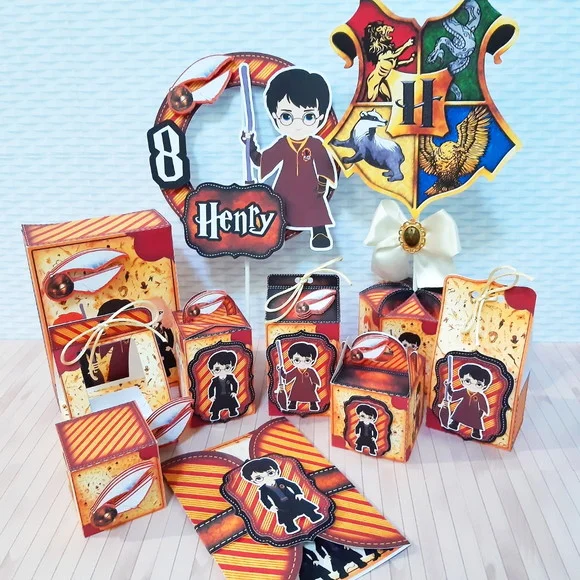 Arquivo Digital SILHOUETTE HARRY POTTER FESTA EM CASA
