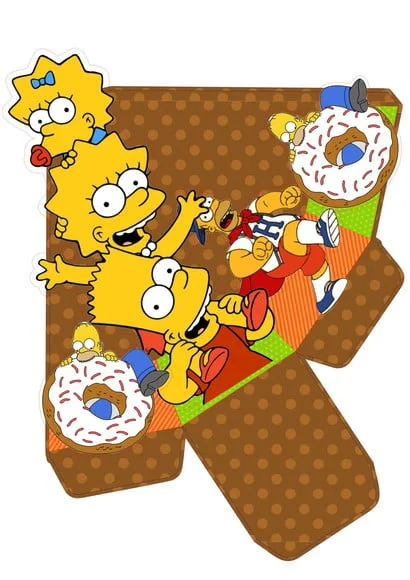 Arquivo Digital Silhouette os Simpsons Exclusivo Luxo