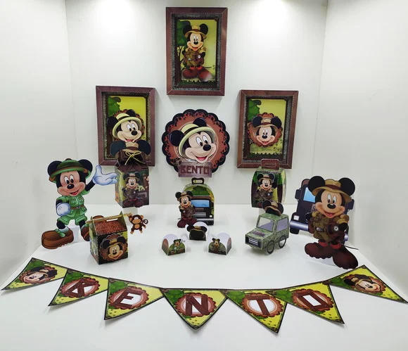 Arquivo Mickey Safari pdf Corte Manual