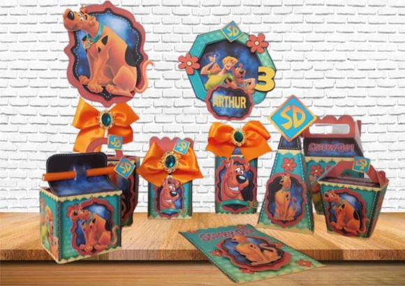 Arquivo SCOOBY DOOH PDF CORTE MANUAL FESTA EM CASA