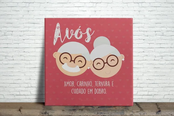 Azulejo Decorativo Avós