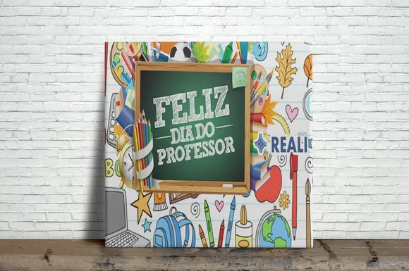 Azulejo Decorativo Feliz Dia do Professor