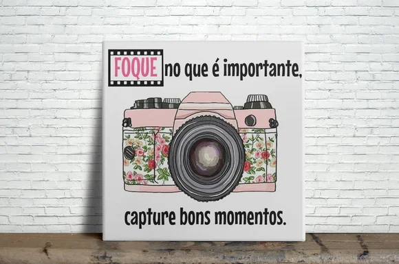 Azulejo Decorativo Foque no Que É Importante