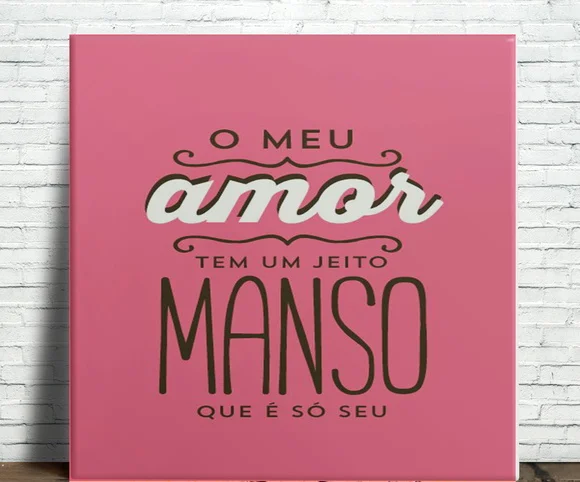 Azulejo Decorativo Frases